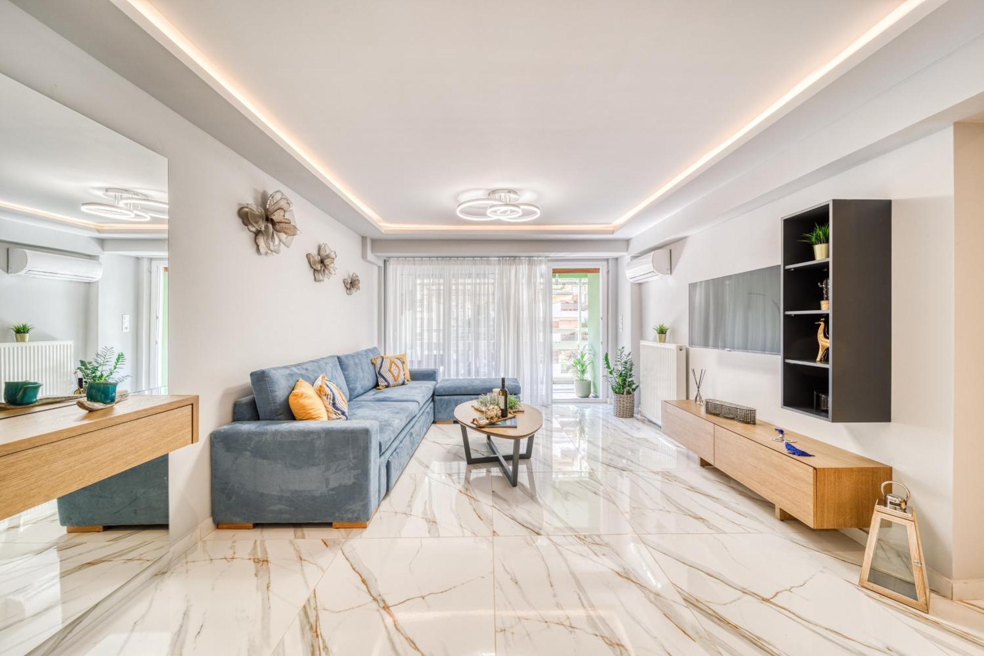 Athens Riviera, Seaview, Beachfront, Lux Apartment On Starbucks Building エクステリア 写真