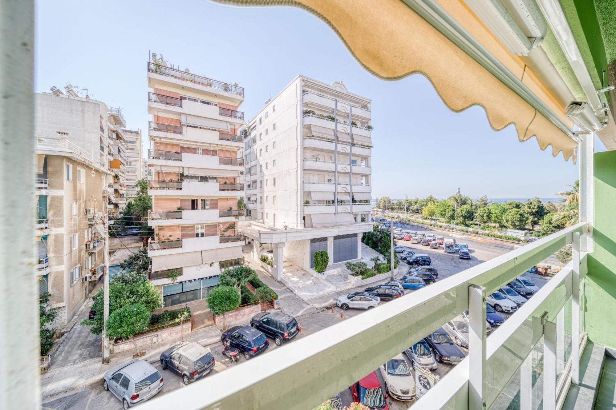 Athens Riviera, Seaview, Beachfront, Lux Apartment On Starbucks Building エクステリア 写真